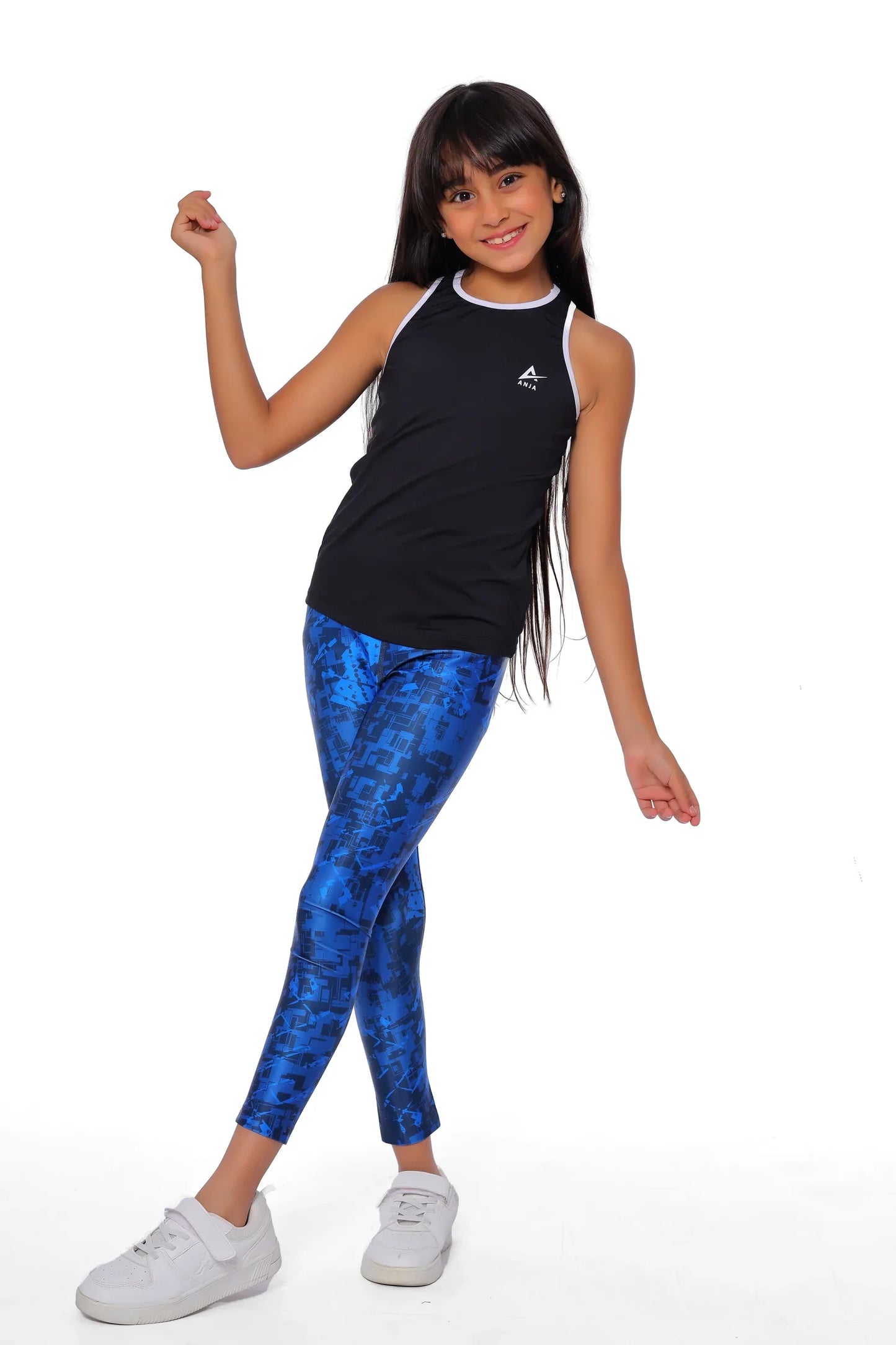 Girls Racerback Athletic Tank – Sporty Performance Top