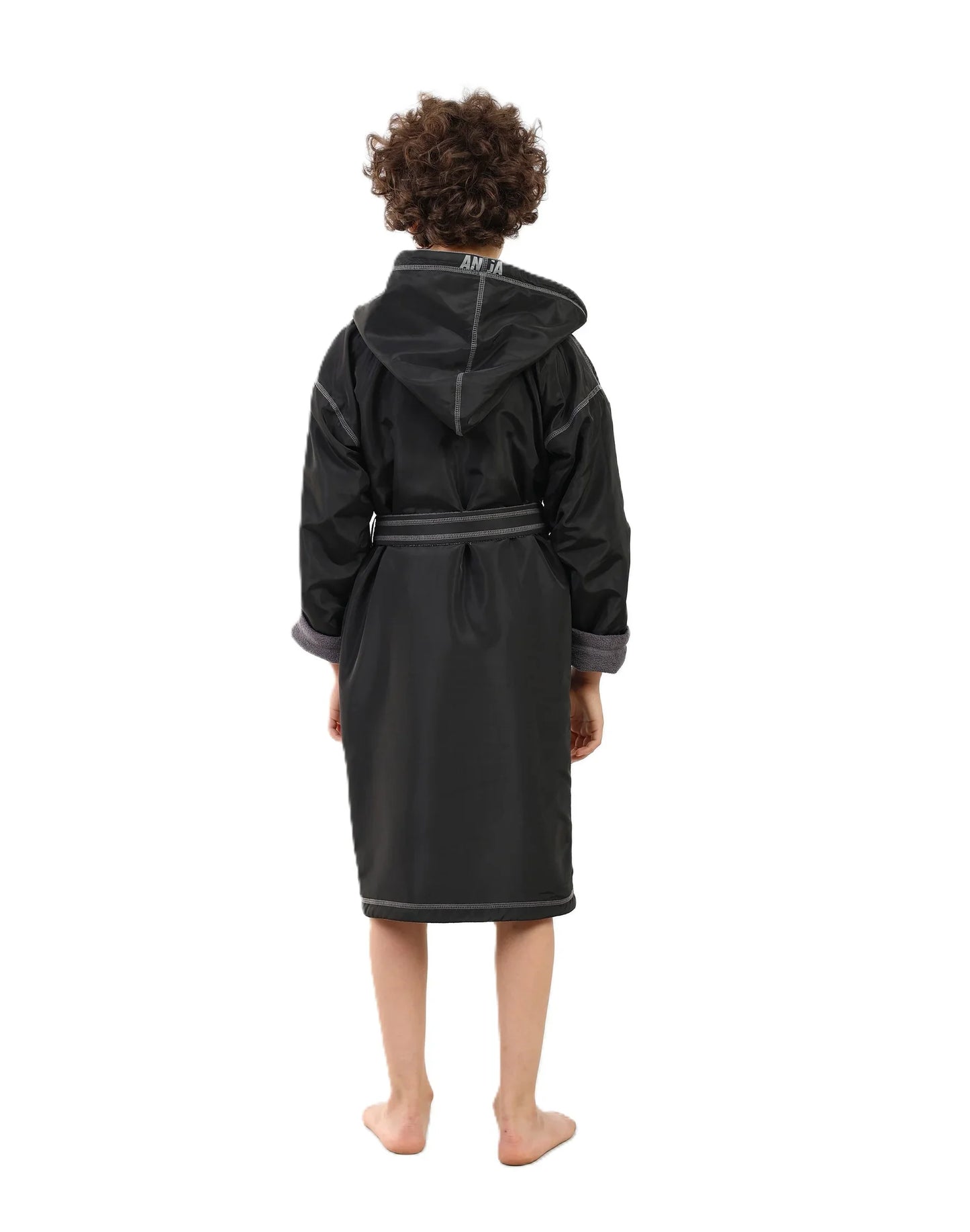 Boys Hooded Swim Robe – Quick-Dry Changing Coat