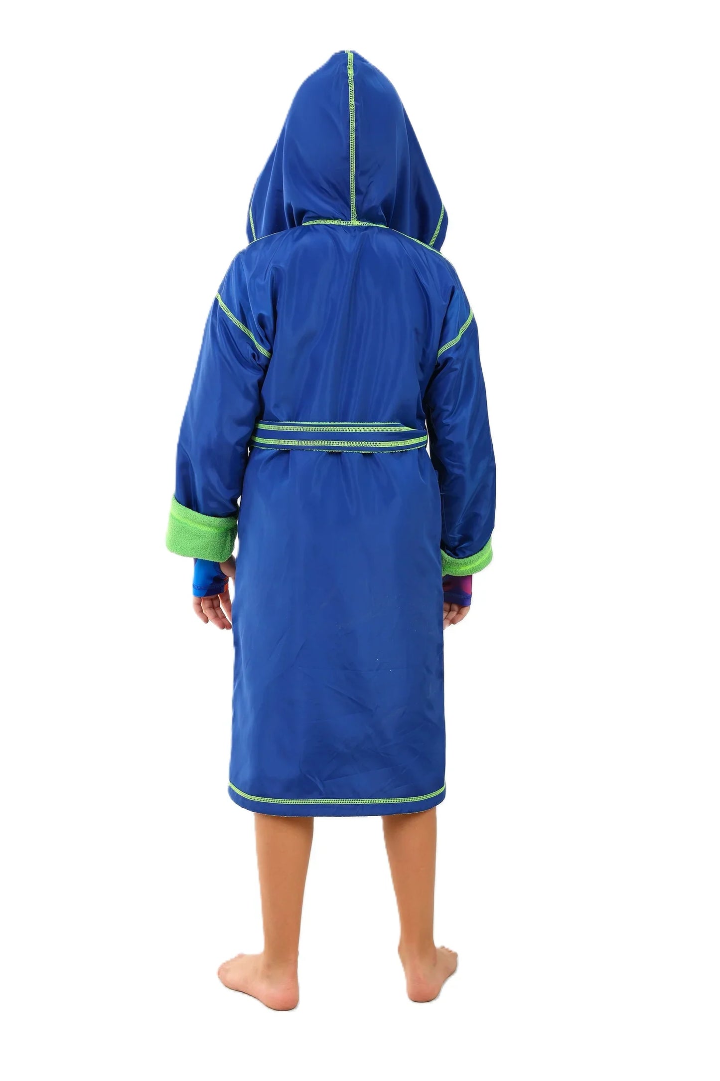 Boys Hooded Swim Robe – Quick-Dry Changing Coat
