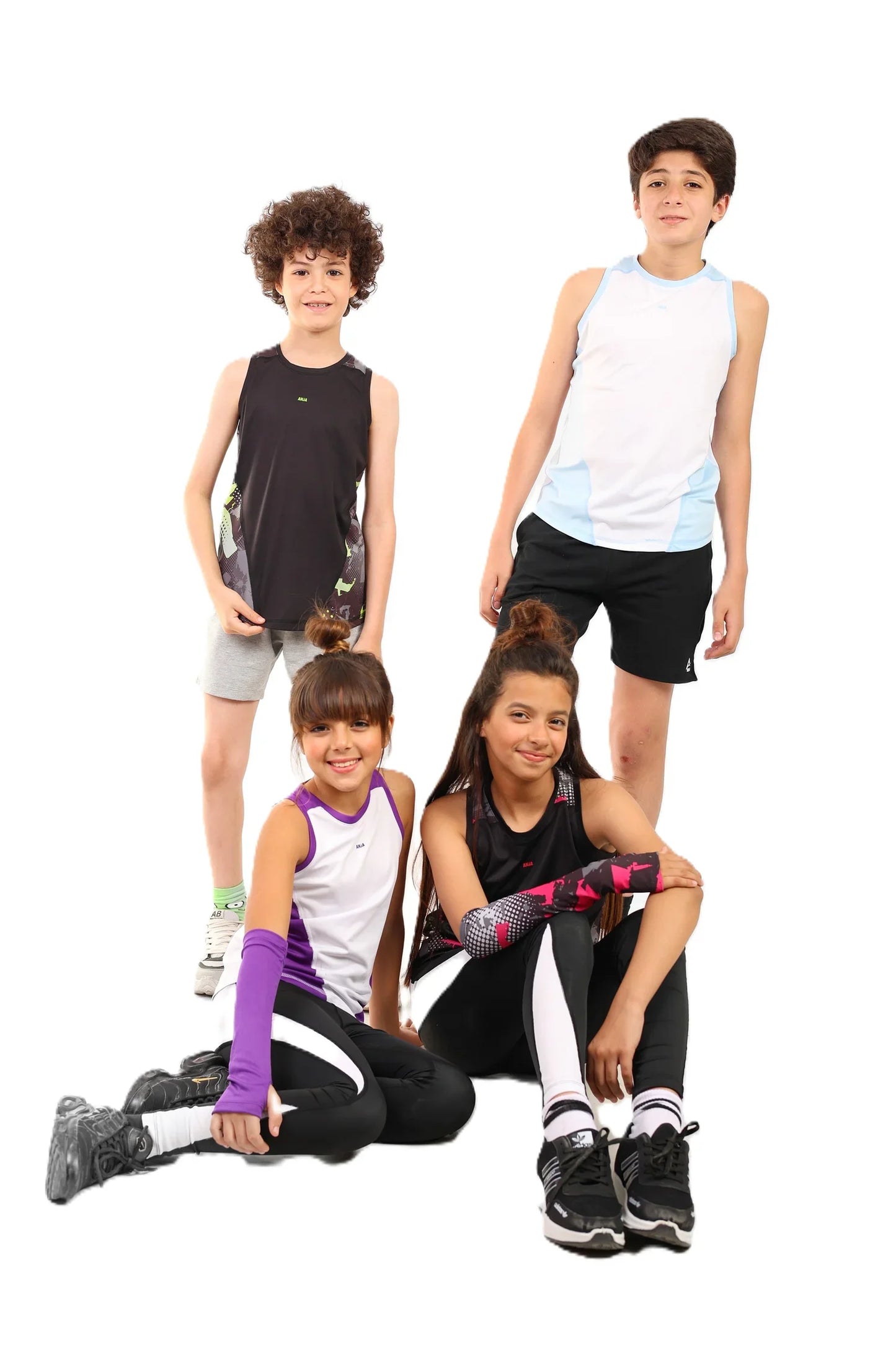 Boys Sleeveless Performance T-Shirt – Sporty Top
