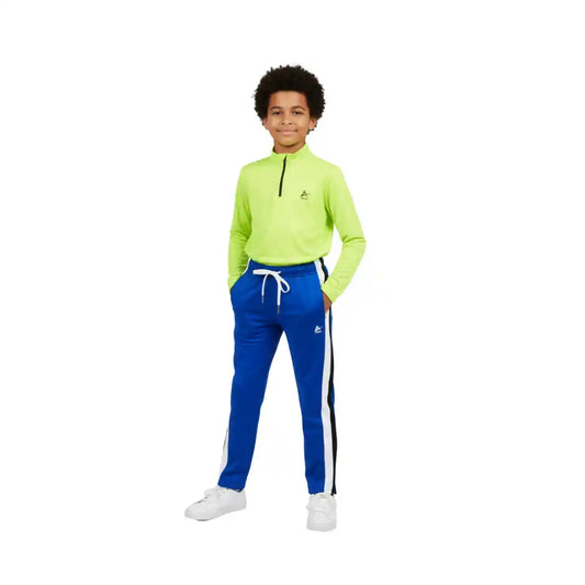 Neon Blue Boys Active Outfit