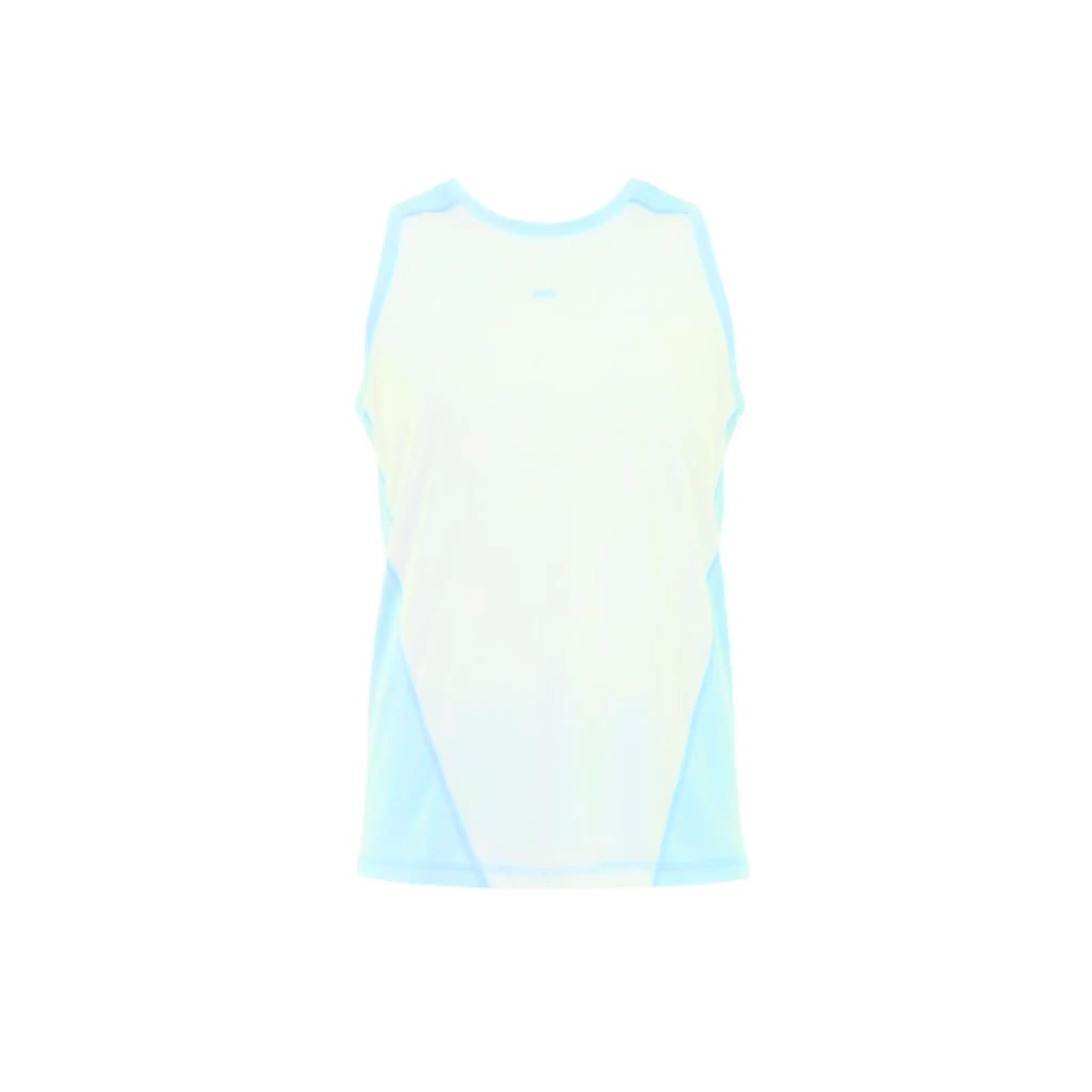 Girls Sleeveless Performance T-Shirt – Two-Tone Top
